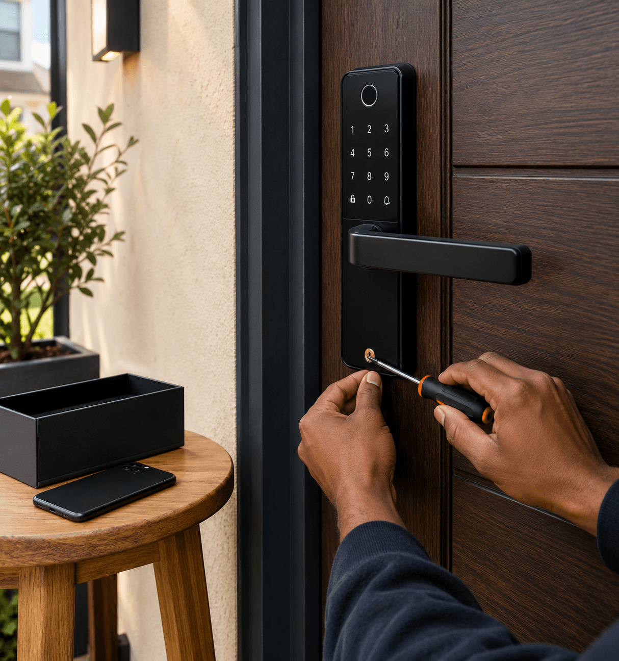 Smart home hardware ready for install